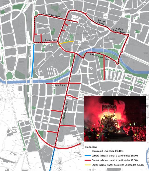 Afectacions a la mobilitat